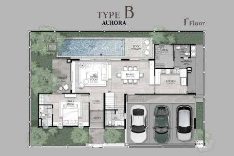 Villa à Pattaya, Thaïlande 4 chambres № 165141 - photo 14