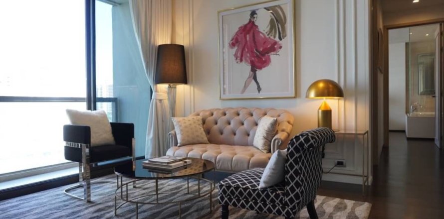 Condo à Watthana, Bangkok, Thaïlande, 2 chambres № 208490