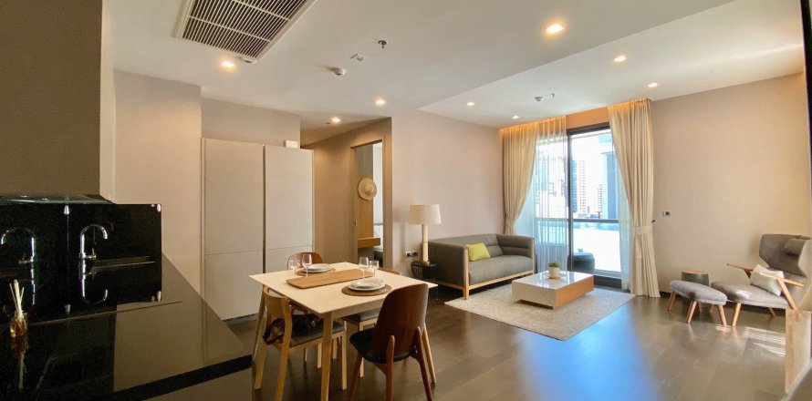 Condo à Watthana, Bangkok, Thaïlande, 2 chambres № 208488