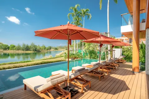House on Naithon Beach, Thailand 4 bedrooms № 209682