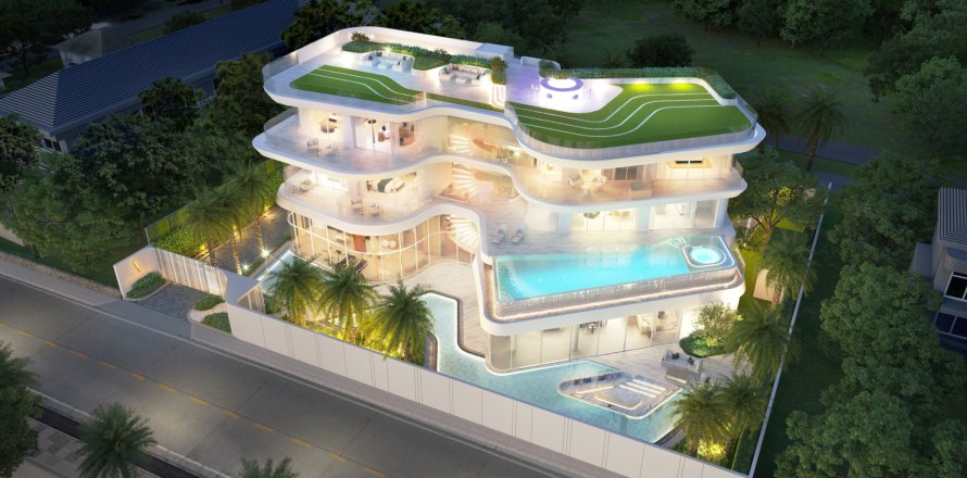 Villa à Pattaya, Thaïlande 5 chambres № 159875