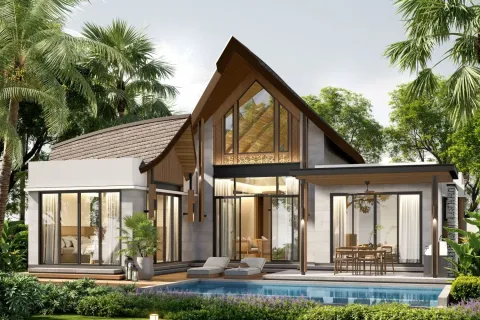 Maison sur Naithon Beach, Thaïlande 3 chambres № 161073