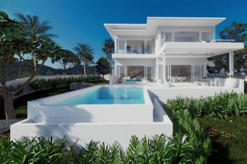 Вилла в Самуи, Таиланд с 3 спальнями  № 120215 - фото 1