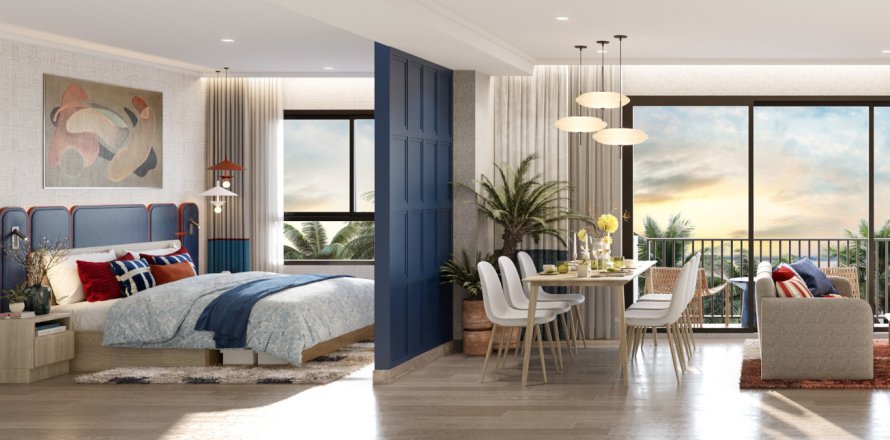 Condo in Phuket, Thailand, 2 bedrooms in The Base Cherngtalay № 179885