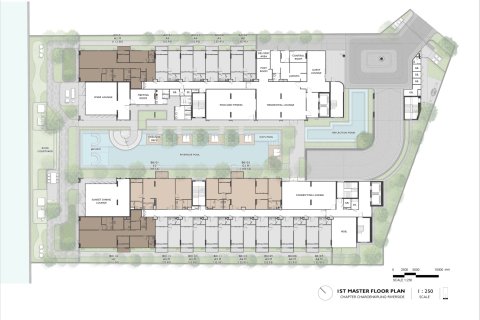 Кондоминиум с 1 спальней в Бангкоке, Таиланд № 170243 - фото 9