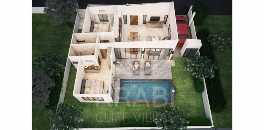 Villa à Krabi, Thaïlande 2 chambres № 138483