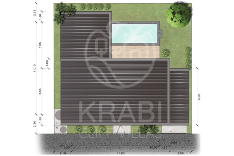 Villa à Krabi, Thaïlande 2 chambres № 138483 - photo 19