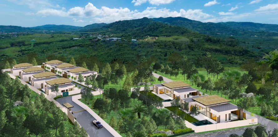 Вилла в Пхукете, Таиланд с 4 спальнями  № 166216