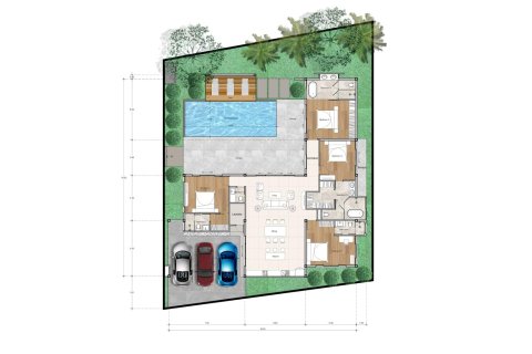 Вилла в Пхукете, Таиланд с 4 спальнями  № 166216 - фото 15