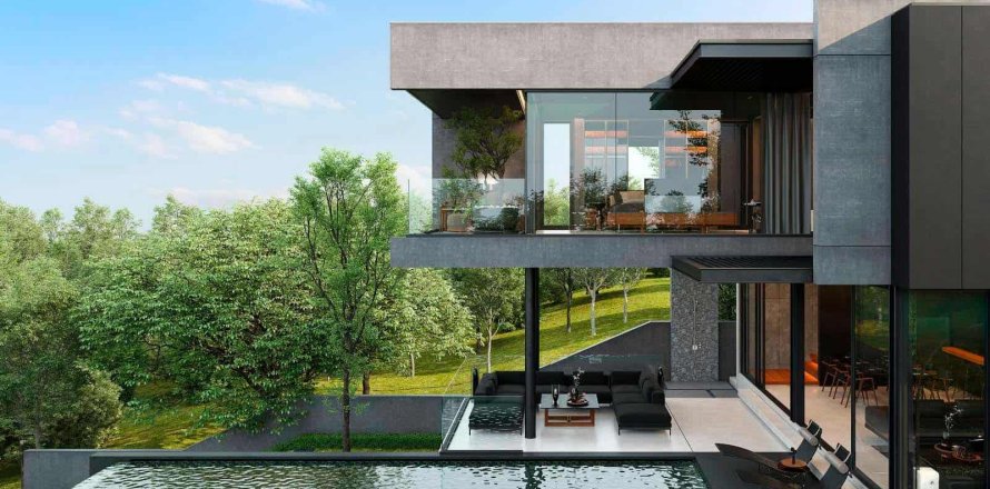 Вилла в Раваи, Таиланд с 4 спальнями  № 166211