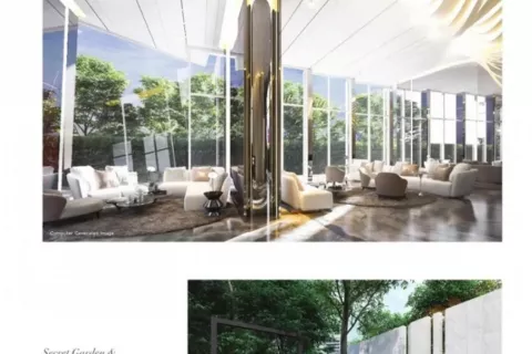 Дуплекс в Клонг Тоэй, Бангкок, Таиланд с 2 спальнями  № 137301 - фото 3