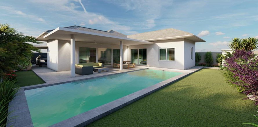 Villa à Hua Hin, Thaïlande 2 chambres № 166491