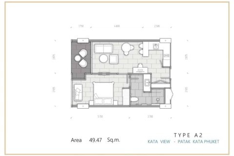 Condo à Kata, Thaïlande, 1 chambre № 166602 - photo 10