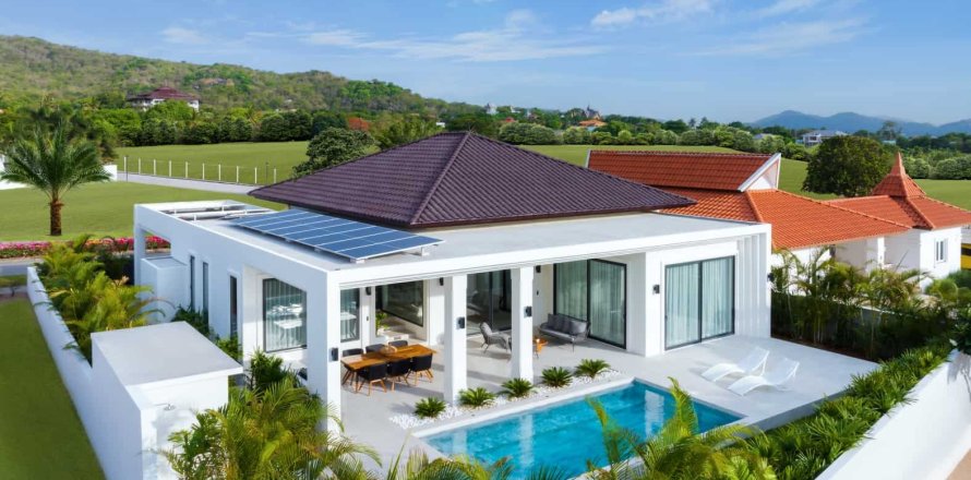 Villa à Hua Hin, Thaïlande 3 chambres № 166607