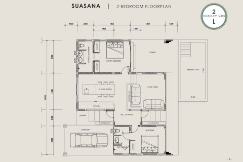 Вилла в Хуа Хине, Таиланд с 2 спальнями № 166608 - фото 21