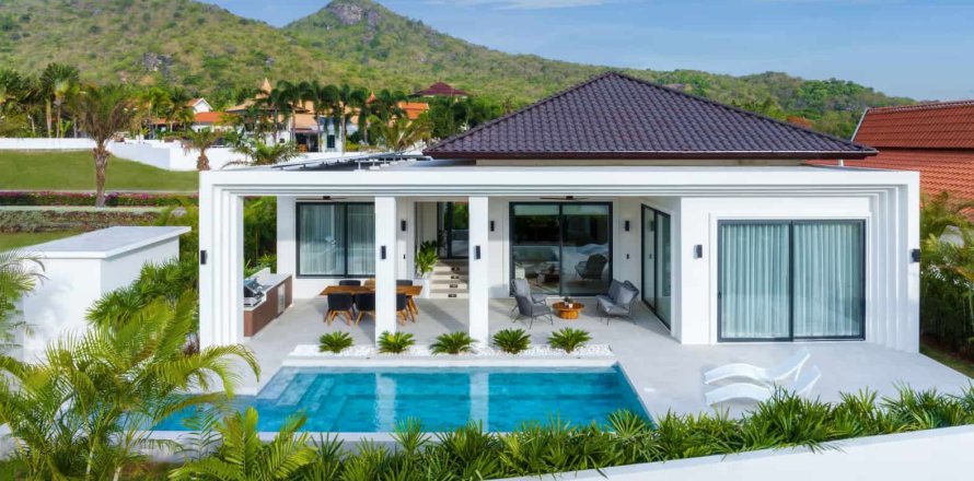 Вилла в Хуа Хине, Таиланд с 2 спальнями № 166608