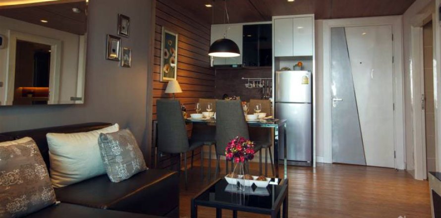 Condo à Pattaya, Thaïlande, 1 chambre № 204140