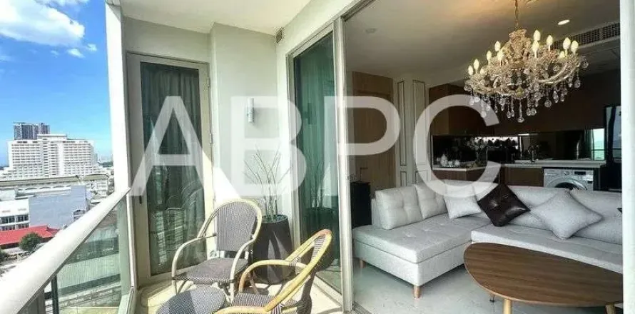 Condominio de 2 dormitorios en Jomtien Beach, Pattaya, Tailandia № 211658