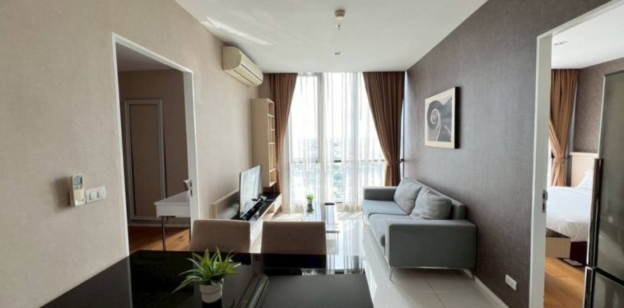 Condo à Bangkok, Thaïlande, 2 chambres  № 172995