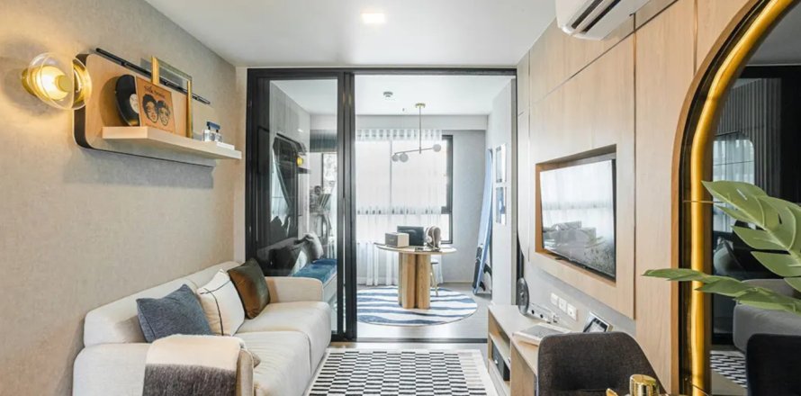 Condo à Phuket, Thaïlande, 2 chambres à Dcondo Cove № 179131