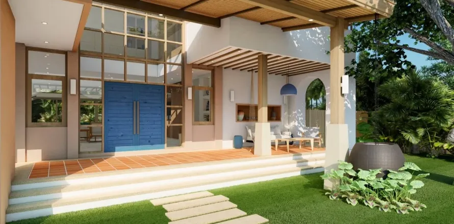 Дом в Банг Тао, Таиланд с 3 спальнями  № 135322