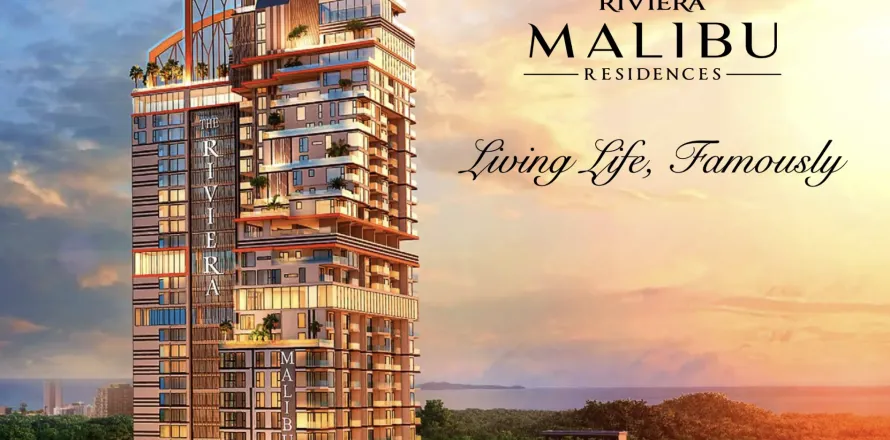 Condo à Pattaya, Thaïlande, 2 chambres № 173497