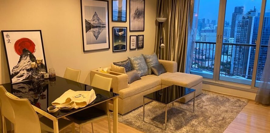 Studio in the Condo in Sathon, Bangkok, Thailand № 157140