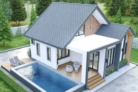 Вилла в Клаенге, Таиланд с 3 спальнями № 157138 - фото 2