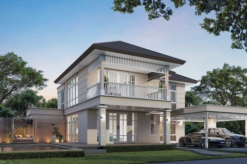 House in Pattaya, Thailand 5 bedrooms № 223058