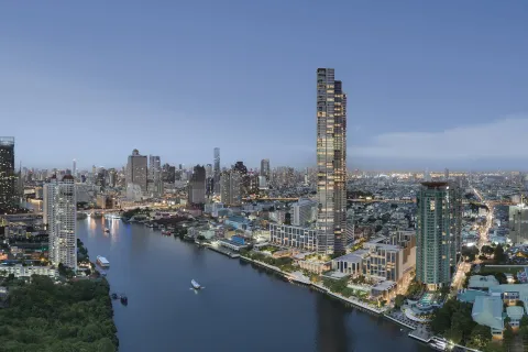 Кондоминиум с 3 спальнями в Сатхоне, Бангкок, Таиланд № 148678 - фото 2