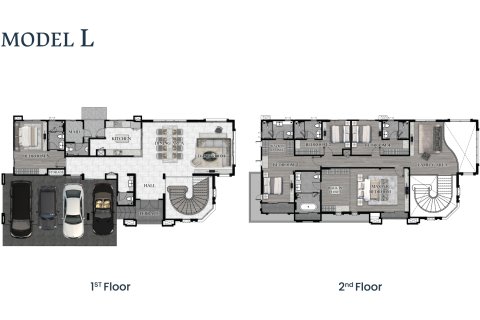 Вилла в Паттайе, Таиланд с 6 спальнями  № 150963 - фото 9