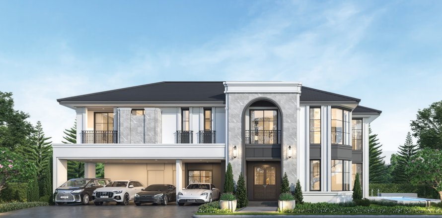 Вилла в Паттайе, Таиланд с 6 спальнями  № 150963