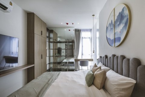 Studio dans le Condo à Watthana, Bangkok, Thaïlande  № 173432 - photo 6