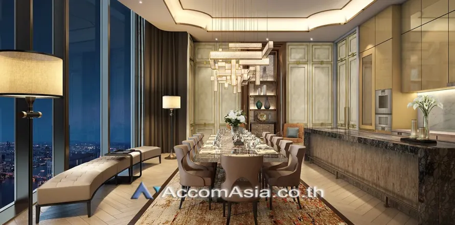 Penthouse in Khlong San, Bangkok, Thailand 4 Schlafzimmer № 220152