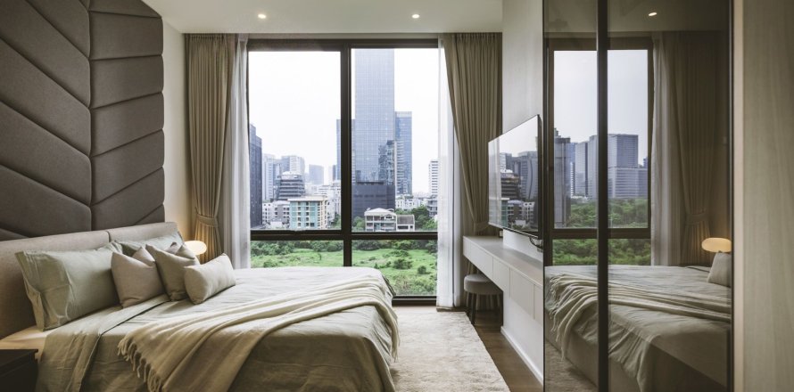 Condo à Pathum Wan, Bangkok, Thaïlande, 2 chambres № 173452