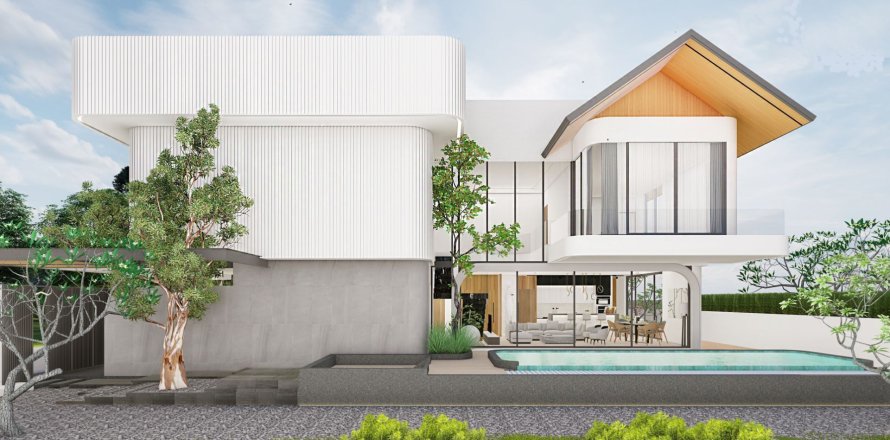 Вилла в Пхукете, Таиланд с 2 спальнями  № 171175