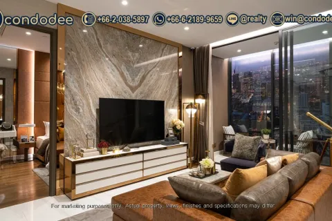 คอนโดมิเนียมในสาทร, กรุงเทพฯ, ประเทศไทย, 3 ห้องนอน № 234016