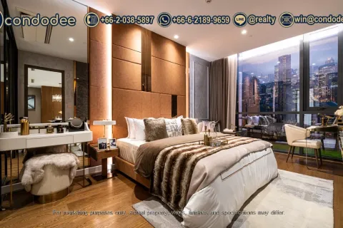 คอนโดมิเนียมในสาทร, กรุงเทพฯ, ประเทศไทย, 3 ห้องนอน № 234016 - รูปถ่าย 7