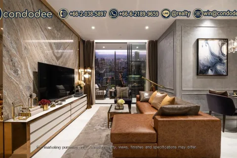 คอนโดมิเนียมในสาทร, กรุงเทพฯ, ประเทศไทย, 3 ห้องนอน № 234016 - รูปถ่าย 9