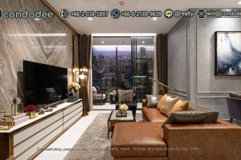 คอนโดมิเนียมในสาทร, กรุงเทพฯ, ประเทศไทย, 3 ห้องนอน № 234016 - รูปถ่าย 6