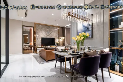 คอนโดมิเนียมในสาทร, กรุงเทพฯ, ประเทศไทย, 3 ห้องนอน № 234016 - รูปถ่าย 24