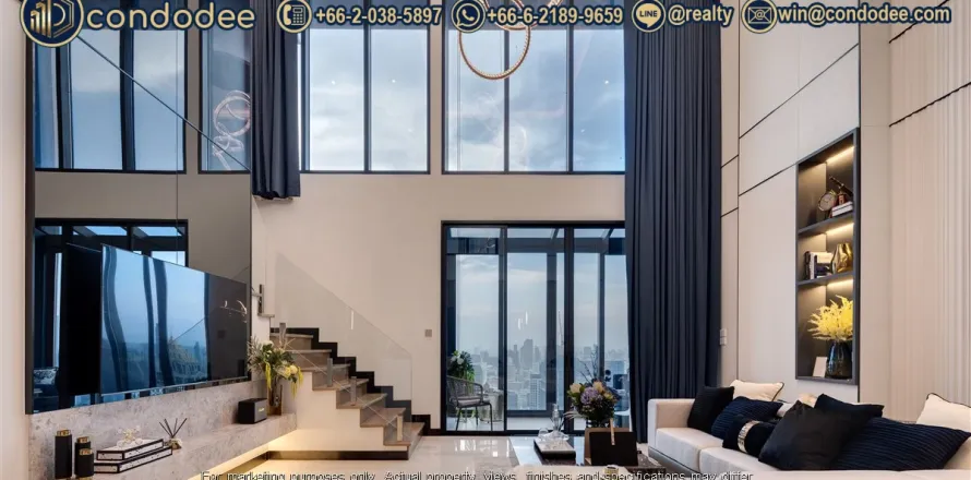 Condo in Sathon, Bangkok, Thailand, 4 bedrooms  № 234018