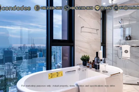 Condo in Sathon, Bangkok, Thailand, 3 bedrooms  № 234017 - photo 7