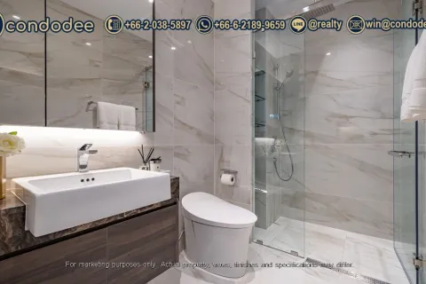 Condo in Sathon, Bangkok, Thailand, 2 bedrooms  № 234015 - photo 4