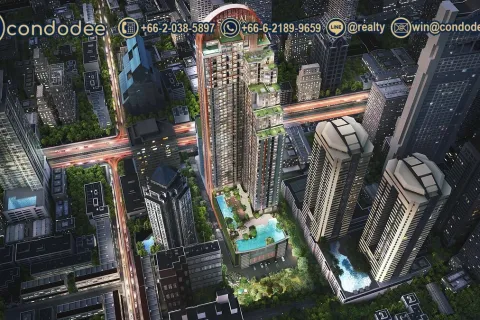 Condo in Sathon, Bangkok, Thailand, 2 bedrooms  № 234015 - photo 2